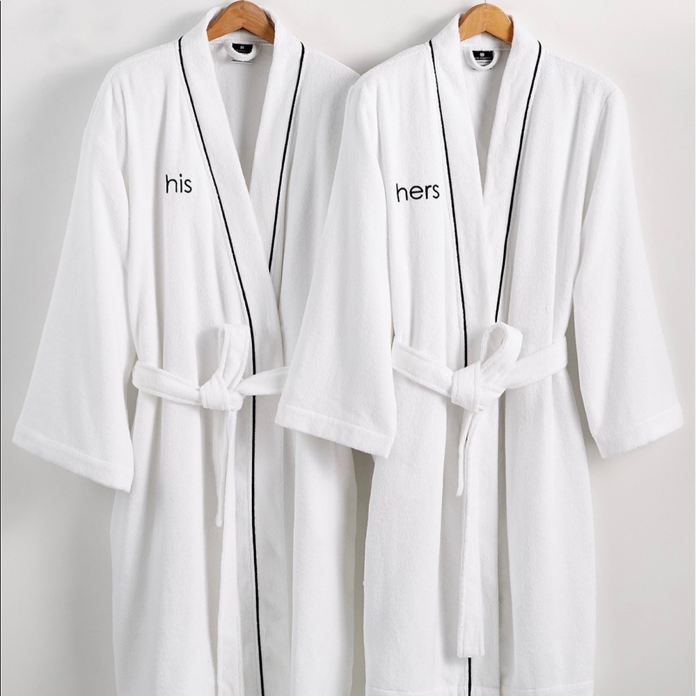 NEW! 100% Turkish cotton robe Hotel collection